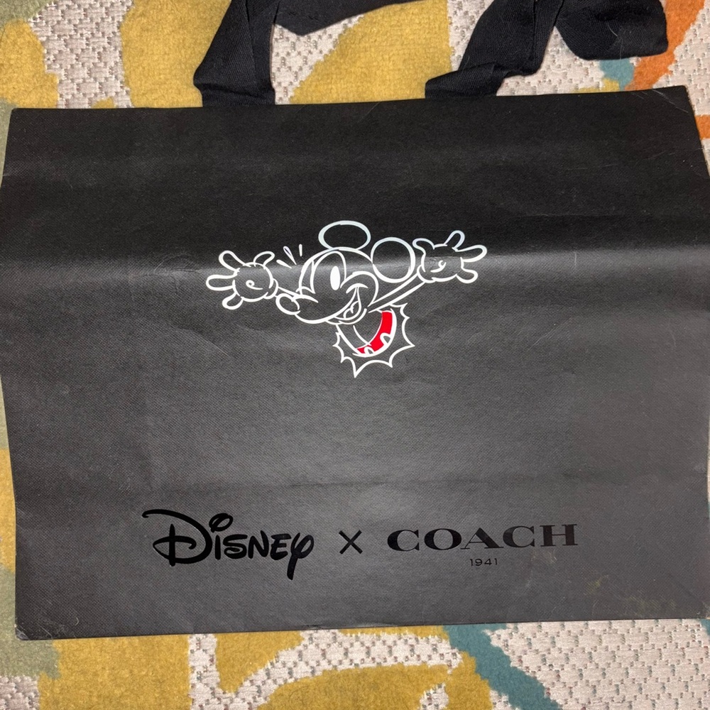 Coach x Disney Dumbo Chalk Leather Wristlet – Limited Edition - Picture 12 of 13